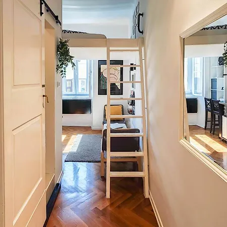 Loft Bed With Free Parking, 2 Bikes! Self Check In, Wi-fi, Ac Apartment